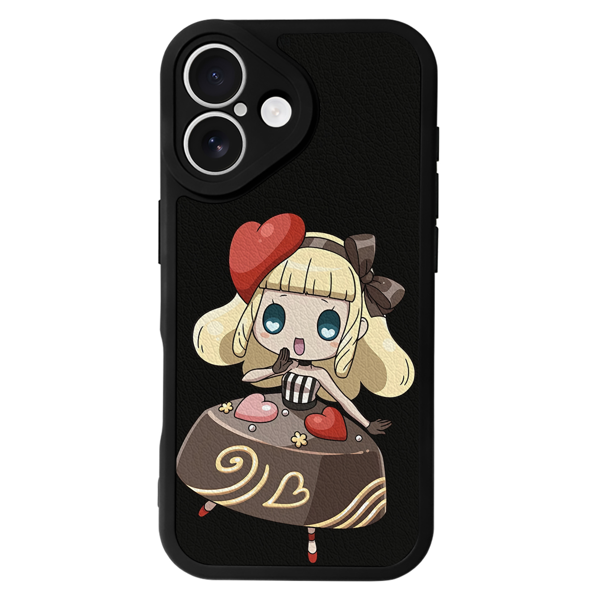 （画像用） 妖怪ウォッチ Yo-kai Watch 【iPhone 16シリーズ対応】シリコンスマホケース（レザー調） 材質：シリコン